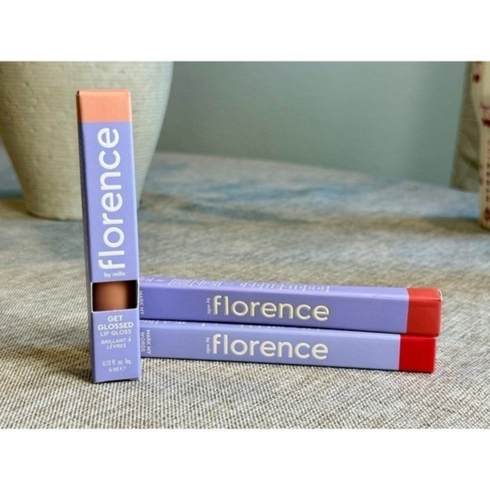 Florence by Mills Lip Bundle | Get Glossed Lip Gloss + 2 Mark My Words Lip Liner
